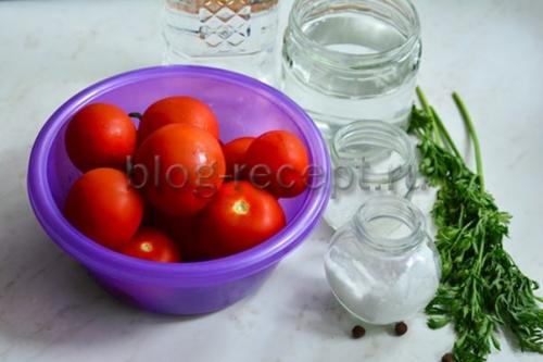 Зеленые помидоры с морковной ботвой на зиму рецепты. Список ингредиентов