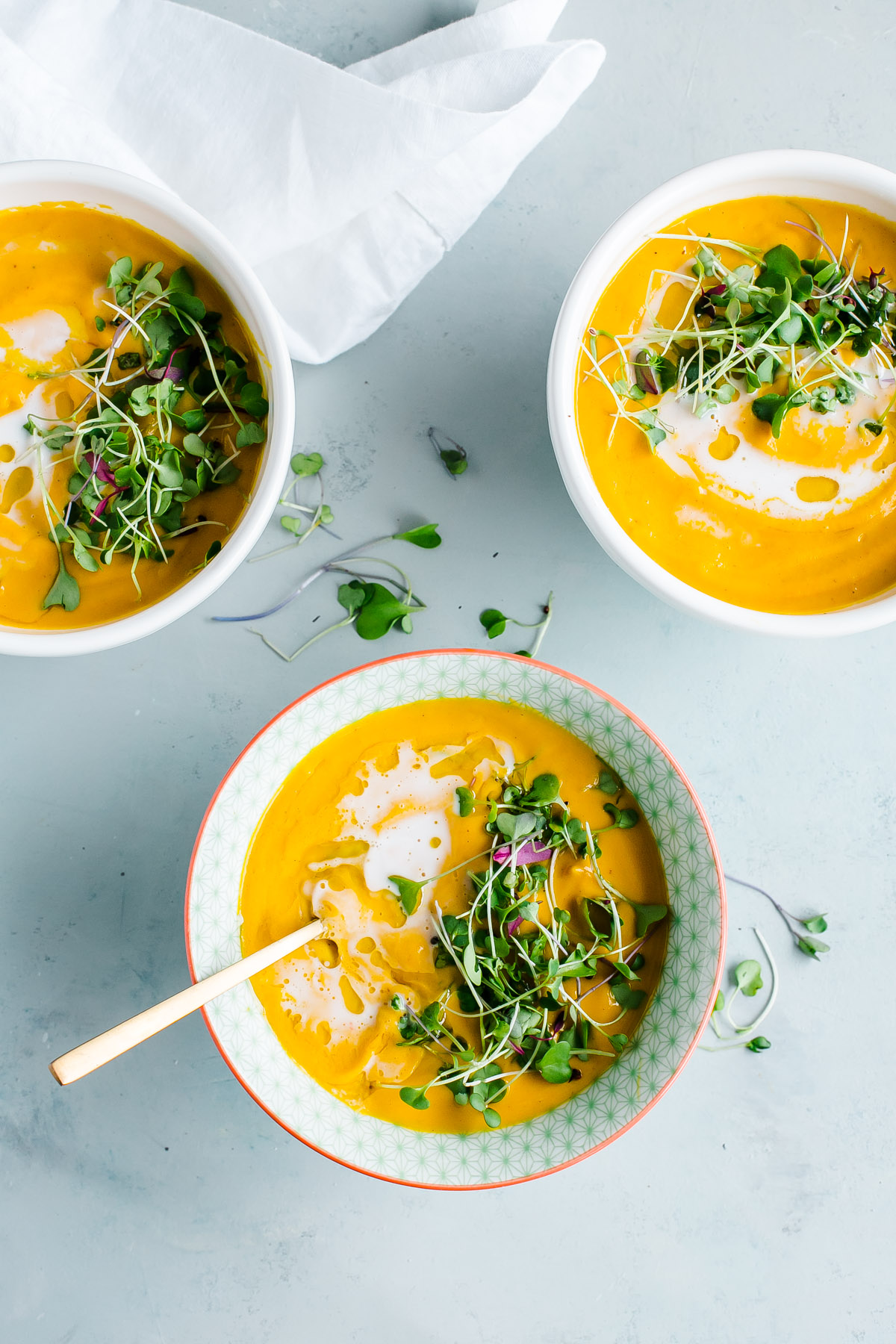 Healthy Winter Recipes: Creamy Garam Masala Carrot Soup