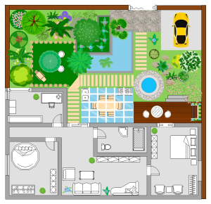 Garden Floor Plan Examples