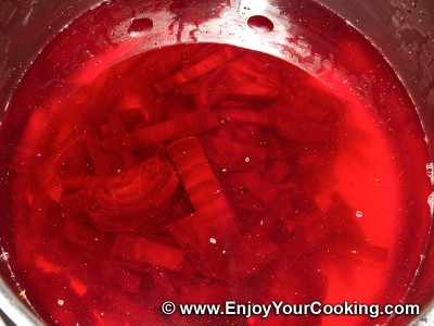 Lenten Borscht with Mushroom Dumplings Recipe: Step 26 Lenten Borscht with Mushroom Dumplings Recipe: Step 26