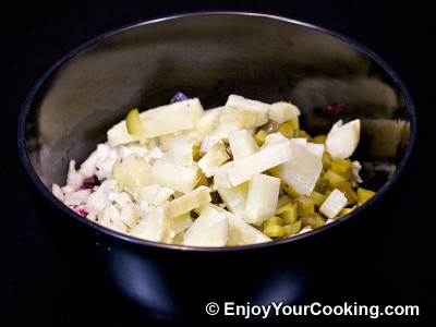 Russian Vinaigrette Salad (Salad Vinegret) Recipe: Step 6