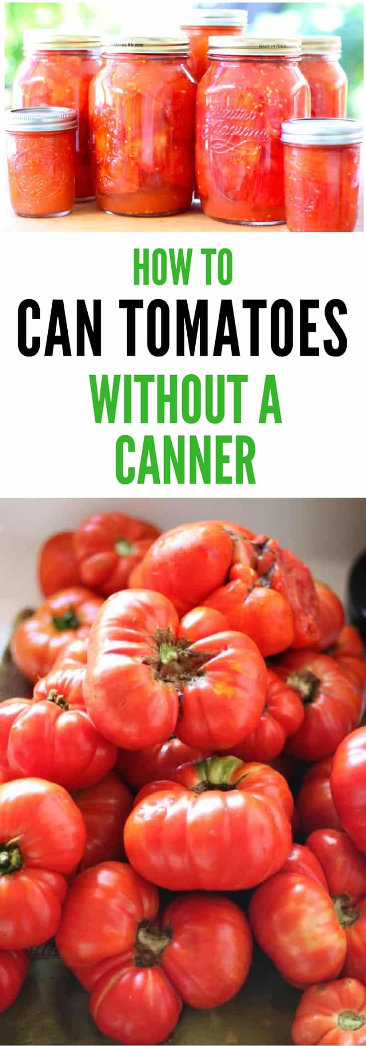 Image of canned tomatoes